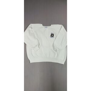 Oxford University white pullover crewneck sweatshirt size XL